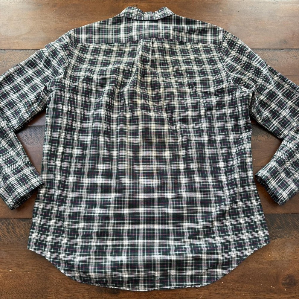 Lot Of 3 Ralph Lauren Shirt Mens Large Plaid Stripe Button Down‎ Cotton Casual - Picture 8 of 16